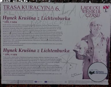 Hynek Krušina  vládl ve východních Čechách i v Kladsku